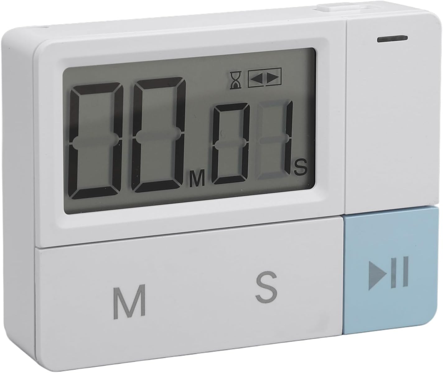 Asixxsix Digital Timer, Countdown Countup Stopwatch Kitchen Timer with 32s Alarm Magnetic Countdown, Classroom for Kids Cooking Baking Exercise Study Oven