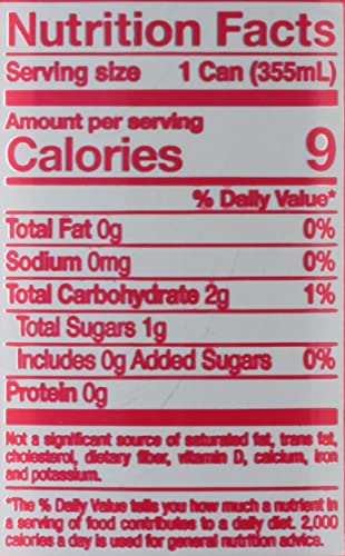 Image of Spindrift Sparkling Water, Raspberry & Lime, 12 fl oz