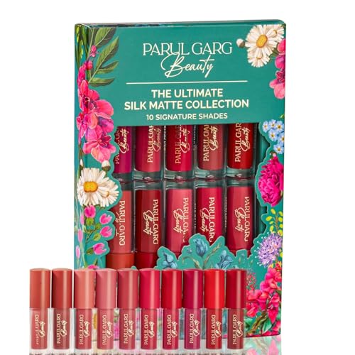The Ultimate 10-in-1 Mini Silk Matte Liquid Lipstick Set for Indi...