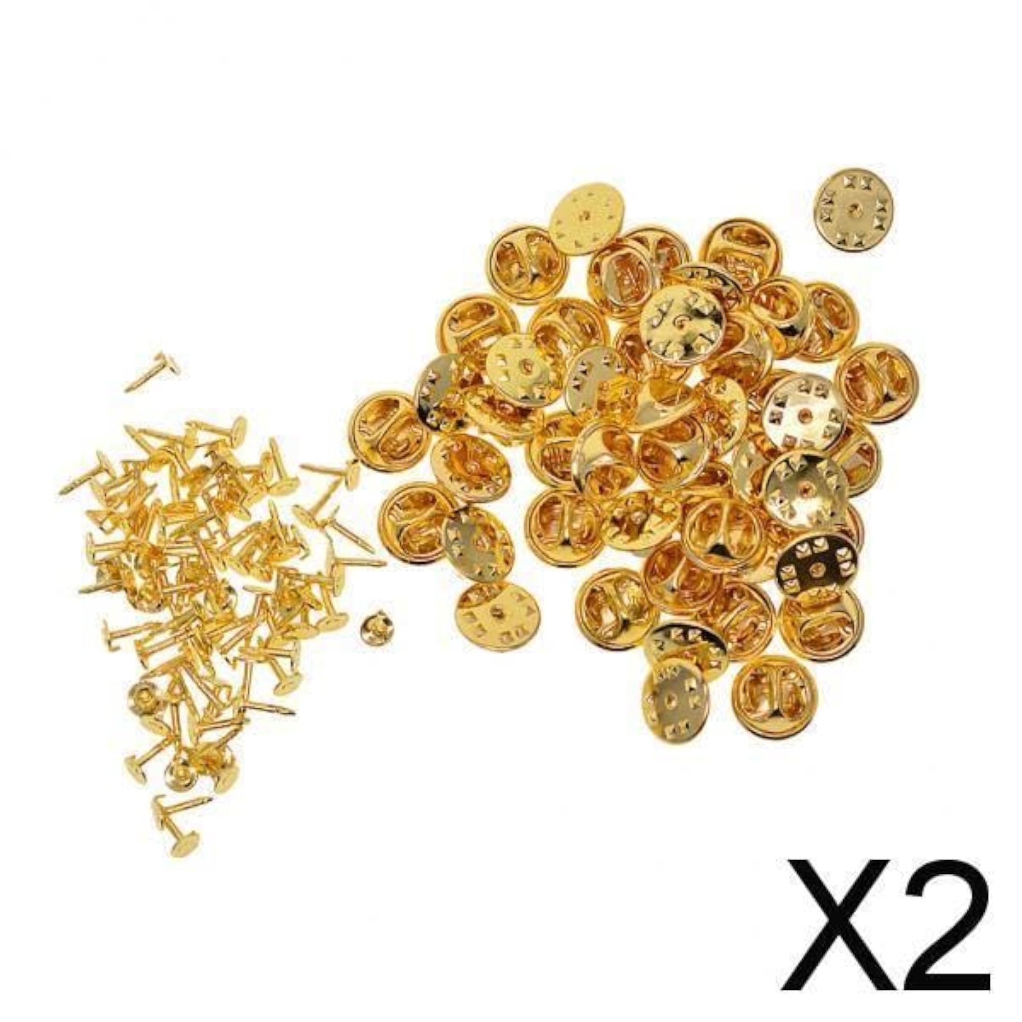 Men's Gold Badge Hat Pin, Stylish Lapel Fasteners