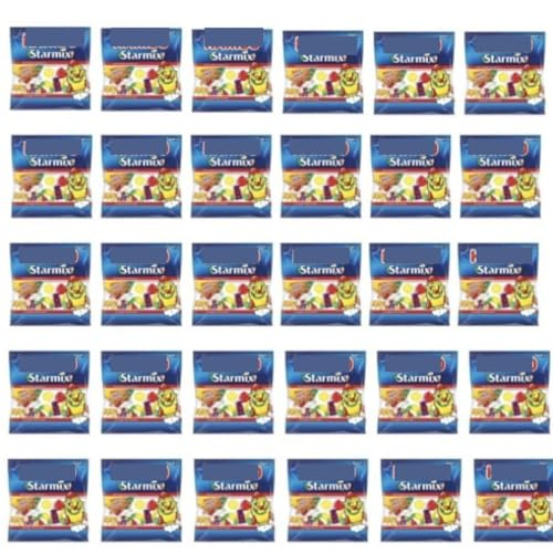 Image of 30 x Starmix Treat Size Mini Bags 16g Kids Childrens Goody Party Bags Multi Packs - Ideal as Party Sweets for Birthdays