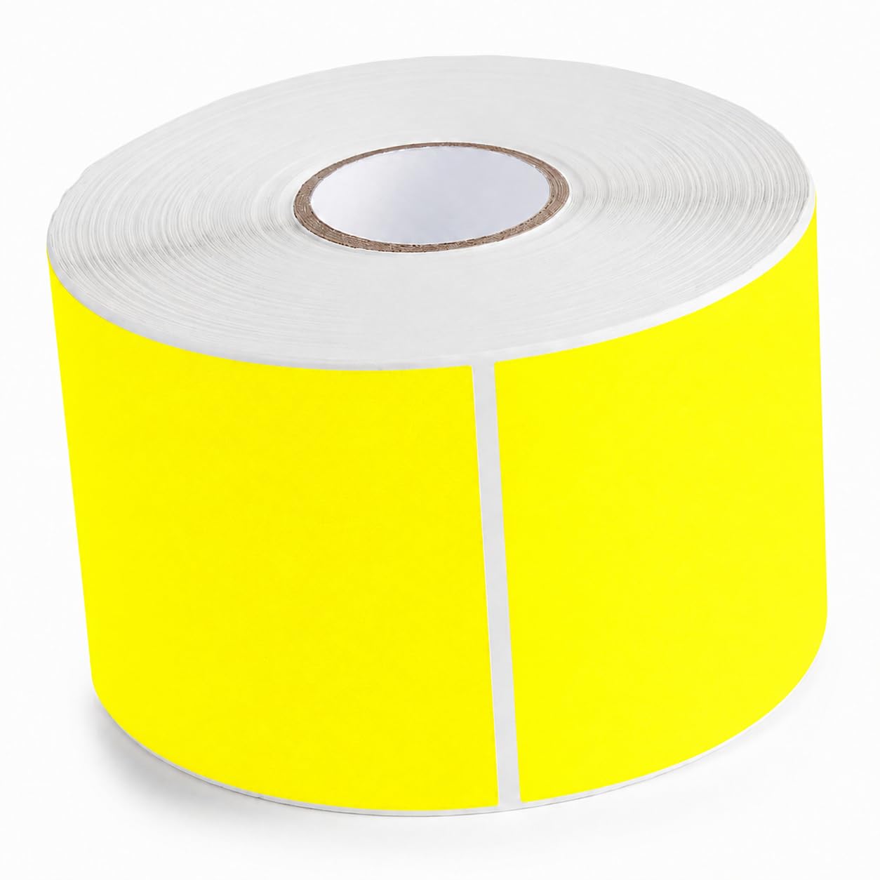 Yellow Rectangle Inventory Labels by Glownary – 3 X 5 Inches, Paper, Yellow, Pack of 500, Model 323by3x5br