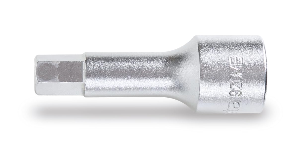 Beta 9200506 Model 920 ME6 Hexagon Bit Socket Driver, 1/2 Drive, 6mm