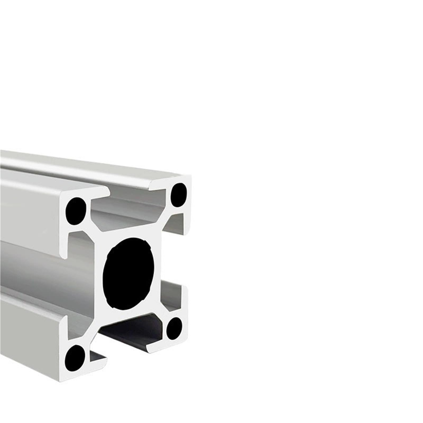 GTPBAO Telaio in estrusione di alluminio 3535 con scanalatura da 10,2 mm, profilo in tubo quadrato 3535 anodizzato argento for rack for apparecchiature Binario estruso(600mm 23.62" long)