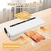 Vacuum Sealer Machine for Food, 75KPA Strong Suction, Moist/Dry Modes, 20 Vacuum... #2