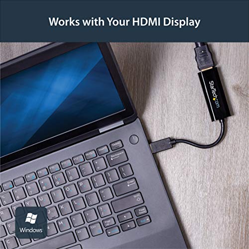 StarTech.com Adattatore Scheda Video Esterna Multi-Monitor USB 3.0 Slim a HDMI, 1920x1200/1080p