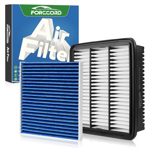 Image of Cabin & Engine Air Filter Fit for Hyundai Elantra 2021-2026 (1.6L /2.0L Gas), Kona 2024-2026 (1.6L /2.0L Gas) Air Filter Replace#97133L1000 28113AA100 (Not for Hybrid!)