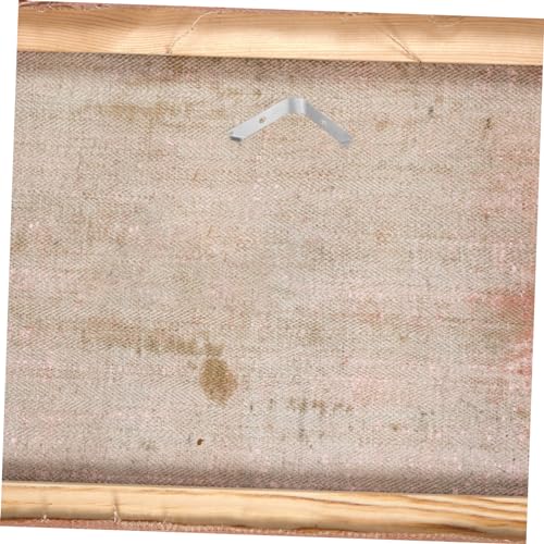 Image of KALLORY 50pcs Spring Clips for Picture Frame Backing Sturdy Hardware for Hanging Photos Convenient Installation for Wall Saving
