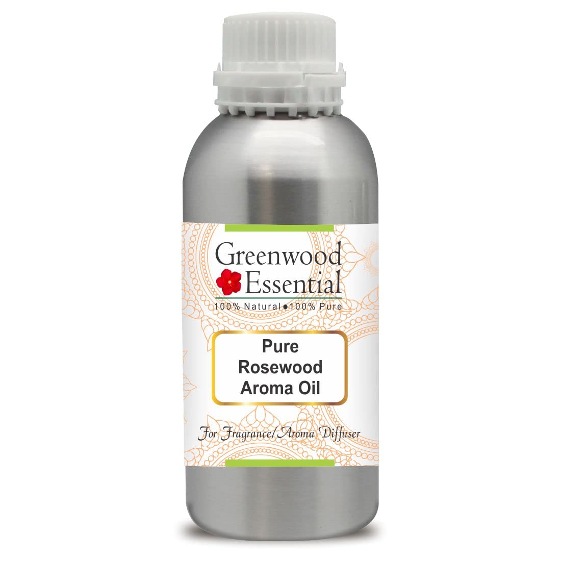 Greenwood Essential Pure Rosewood Aroma Oil (Suitable for Aroma Diffuser) 100% Natural Therapeutic Grade 1250ml (42 oz)