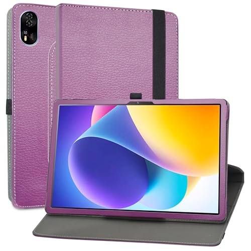 MAMA MOUTH Coque pour Blackview Mega 8,en Cuir Protecteur avec Stand Étui en PU Cuir Rotative 360 degrés Housse de Protection Flip Case Cover pour Blackview Mega 8 13...