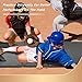 OKAYES Baseball Sliding Mat, Baseball Sliding Practice Mat, Baseball Softball Slide Mat, Baseball Sliding Training Mat, Folding Sliding Mat for Softball, Indoor and Outdoor Multifunctional Sports Mat