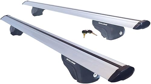 Miniatura 2 de Malone AirFlow2 - Estante universal para techo de riel cruzado de 58 pulgadas