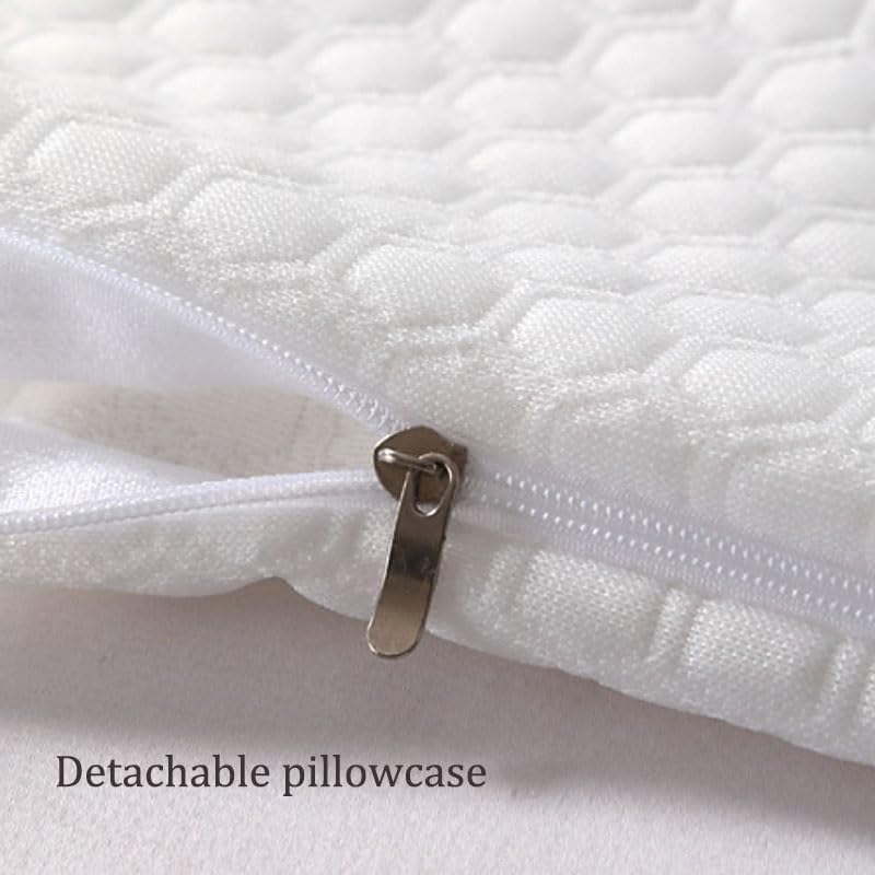 Sleep Aid Hotel Neck Care Slow Rebound Knitted Cotton Breathable Pillow