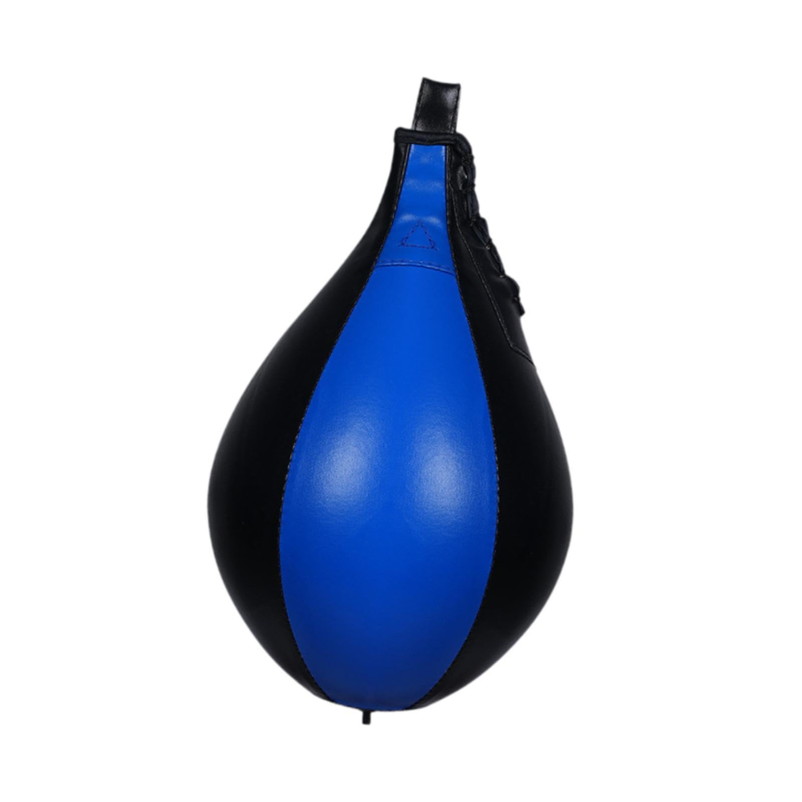 Menolana Boxing Hanging Ball, Punching Bag Fitness Home Gym Dodge Punch Ball Improve Speed, Hand Eye Coordination, Agility, Reaction, Blue
