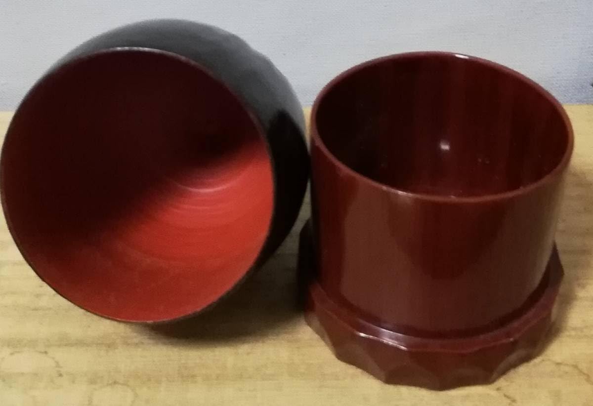 Amazon.co.jp: 加陽 大垣昌訓造 桃形 漆 棗共箱好 箱書き有