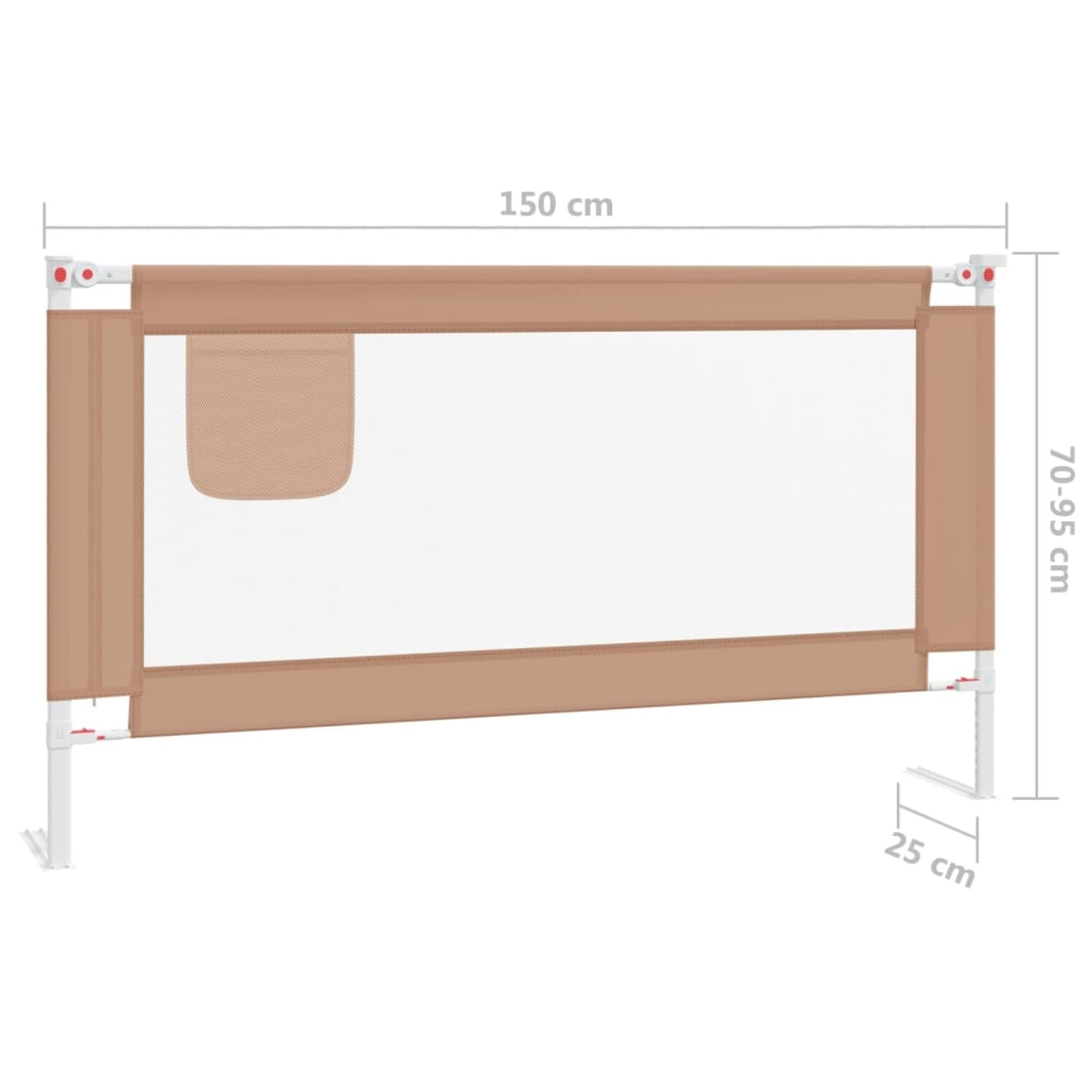 Gecheer Barrera de seguridad,Barrera de seguridad,Barrera de cama infantil,Barrera de cama infantil,Protector de cama para niños,Barrera de cama para niños,Barrera de cama