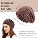 Pemilosci Soft Slouchy Beanie Fashion Style Soft Lightweight Daily Hat Skull Cap Headware for Women - BEA06 - Brown