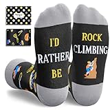 HAPPYPOP Rock Climbing Gifts - Gifts for Rock Climbers, Climbing Socks for Men Women