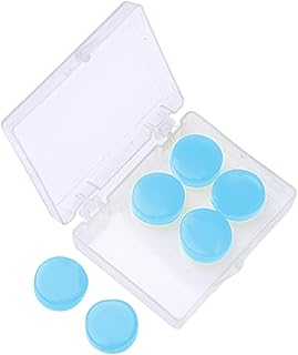 Ohrstöpsel zur Geräuschreduzierung – 6 Stück formbare Silikon-Wasserstöpsel, wiederverwendbare Schlaf-Gehörschützer, flexible Dichtungskonstruktion, 27 dB leise Funktion, Schlafzubehör für Frauen, Män