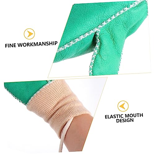 CALLARON 3 Pares De Luvas De Esqui De Pele De Carneiro Luvas De Couro Luvas De Equitação Infantil Lu