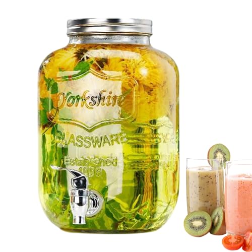 Dispensador de bebidas de, recipiente de a prueba de fugas con grifo, recipiente para bebidas con tapa, para champán, barbacoas, picnics, terrazas, buffets, viajes, cumpleaños, Navidad