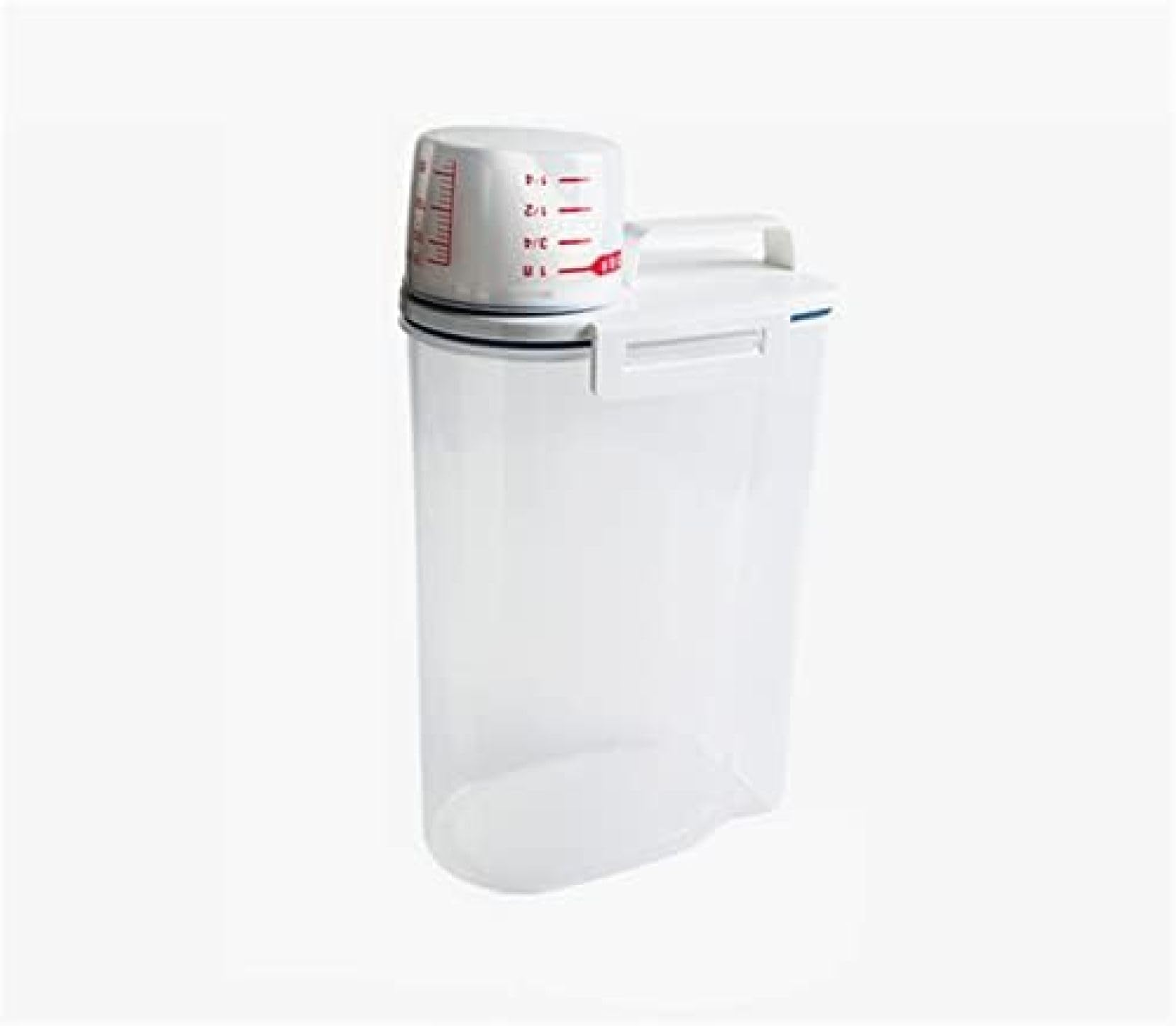 Distributeur de riz hermétique 2.5L avec protection intégrée contre l'humidité.