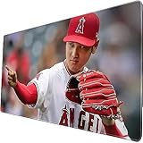 大谷翔平 大型ゲー まうすぱっど マウスパッド 防水 滑り止め 耐久性 マウスパッド ズ オフィス/自宅兼用 30cm*80cm