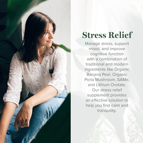 Global Healing Center - Stress Relief Supplement with Lithium Orotate - Advanced Calm Support Helps Ease Stress and Improve Function - Lithium Supplements - (120 Capsules) - Image 5