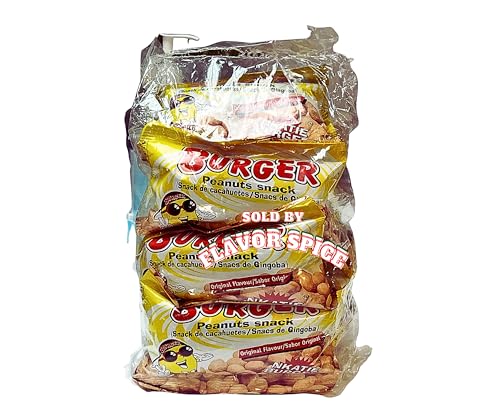Katie Peanut Burger Snack | 1 Packs (12 Pieces)