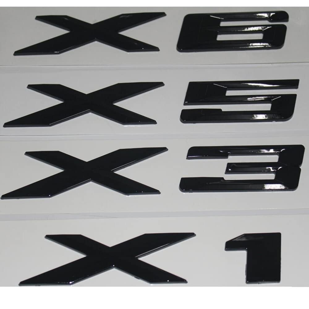SCHAAN 3D ABS Schwarz Chrom Buchstaben For Auto Kofferraum