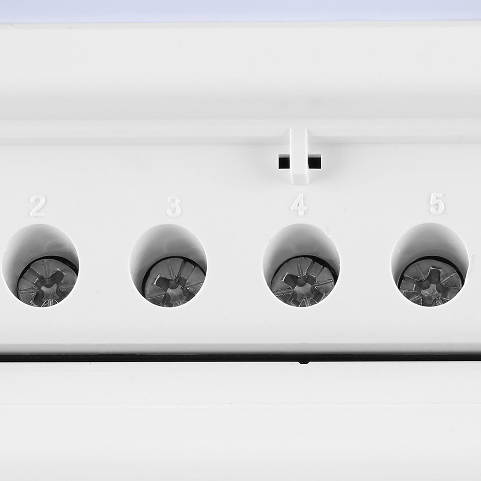 Compteur D'énergie 2 Pièces 4 Fils 3P, Compteur électronique KWh 35mm DIN Wattmètre à 6 Chiffres 50Hz