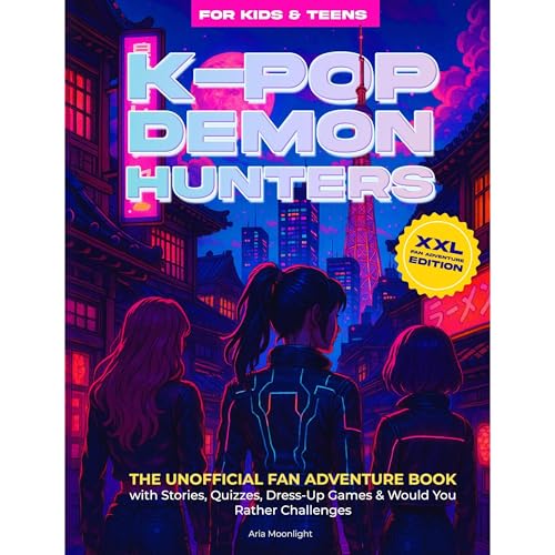 K-Pop Demon Hunters for Kids & Teens Audiolibro Por Aria Moonlight arte de portada