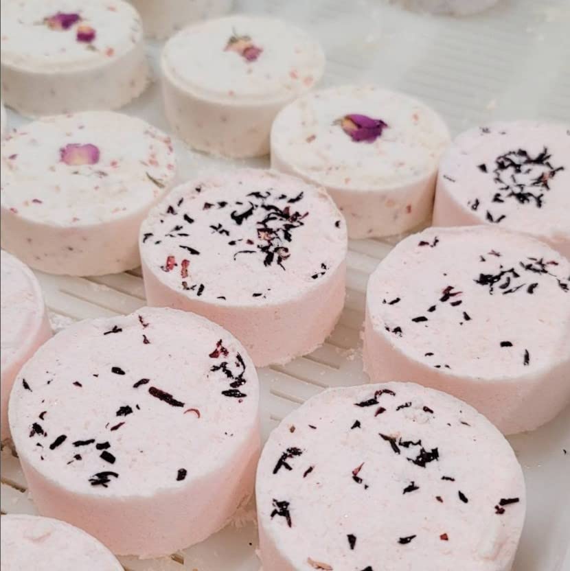 Sicily Rose All-Natural Fizzy Bath Blast - Vegan Bath Bomb Made with Pure Essential Oils to Help You Relax, Hypoallergenic, Plant-Derived, Handmade in USA by DAYSPA Body Basics