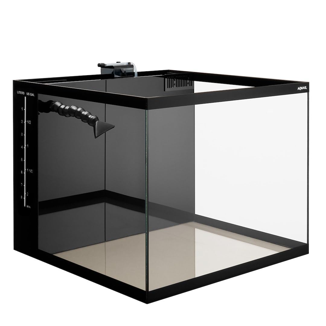 AQUAEL GLOSSY Marine 60 Akwarium Morskie Czarne 170L 60x58x50 Zestaw Filtr