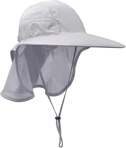 Miniatura 3 de lenikis Sombreros unisex para actividades al aire libre protección UV con solapa para el cuello