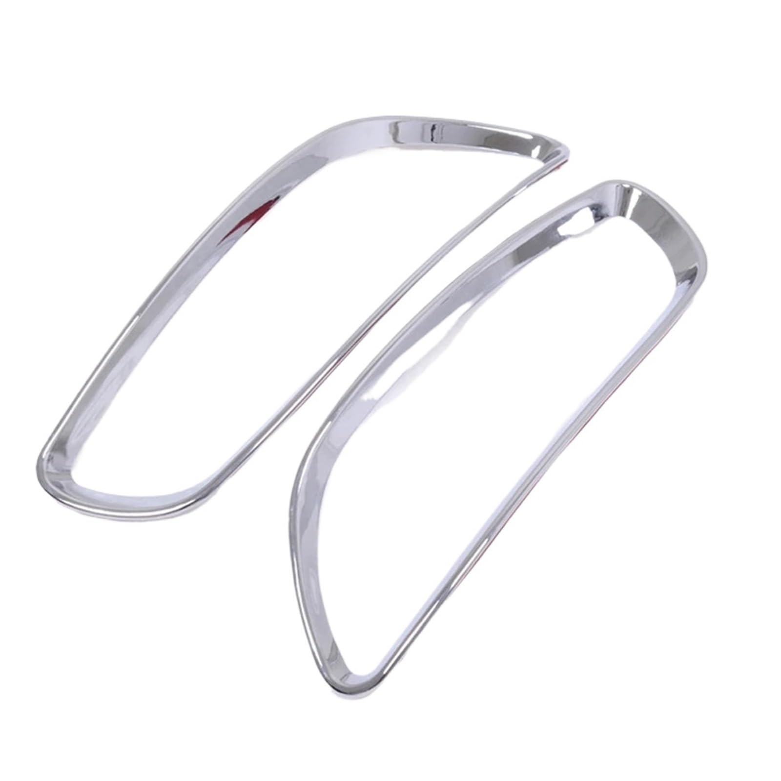 Rear Bumper Fog Light Lamp Cover Trim, Fit For Hyundai, Santa Fe 2010-2012 Chrome Tail Foglight Bezel Trims Car Accessories Osłona tylnego światła
