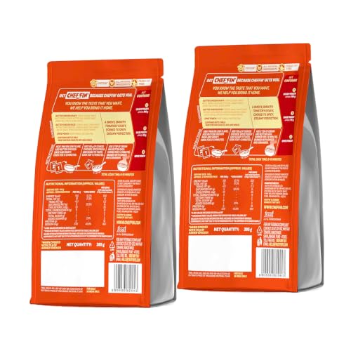 Image of Cheffin' Butter Chicken Masala 285g | Ready to Cook in 10 mins | Serves 2-3 | Just add Fresh Chicken or Paneer | All Natural, No Preservatives | 3-Pouch Cooking Kit for Restaurant Style Taste at Home