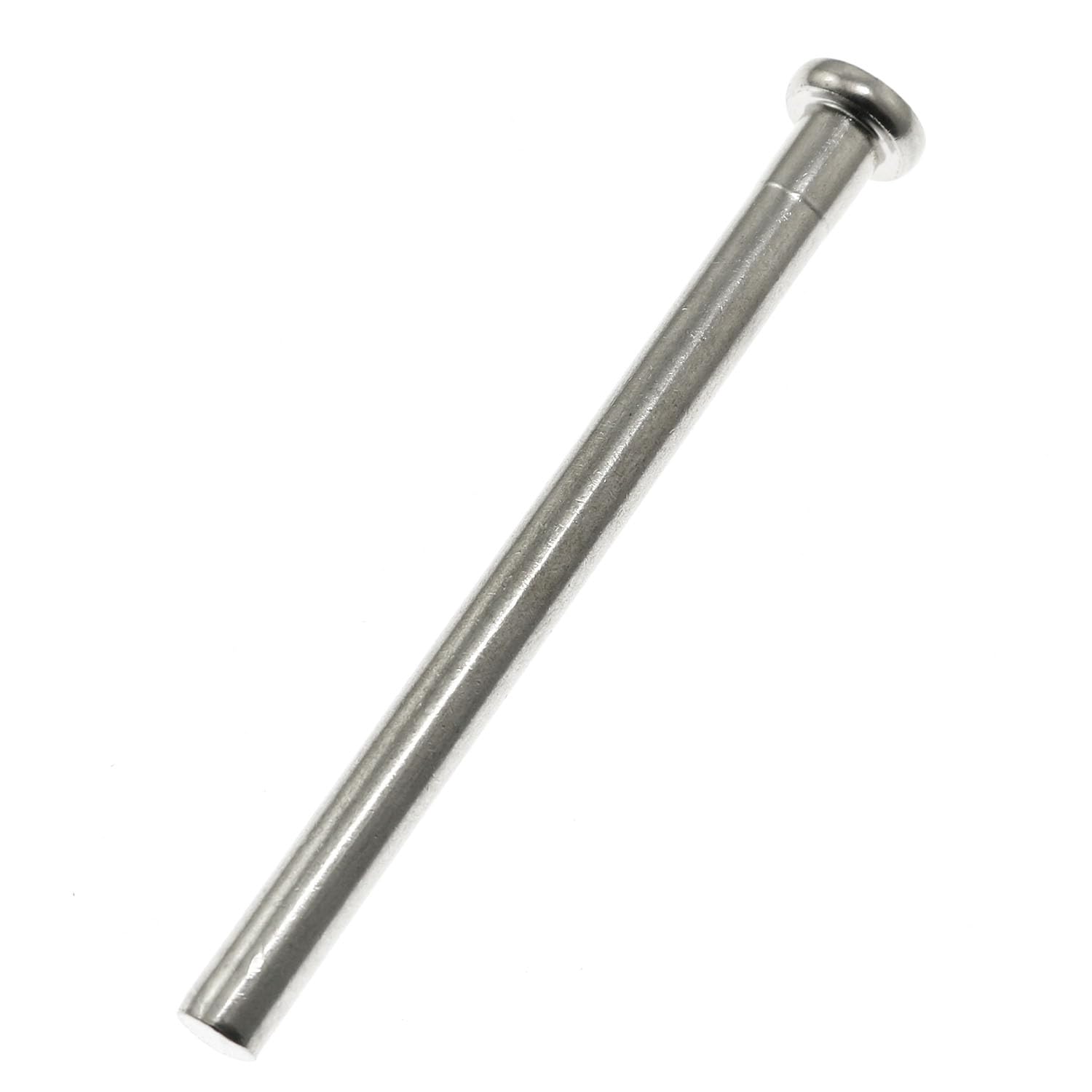 Door Hinge Pin Maxmoral 4pcs 3.5 Inches Hinge Pins For Interior Door Security Replacement, Silver