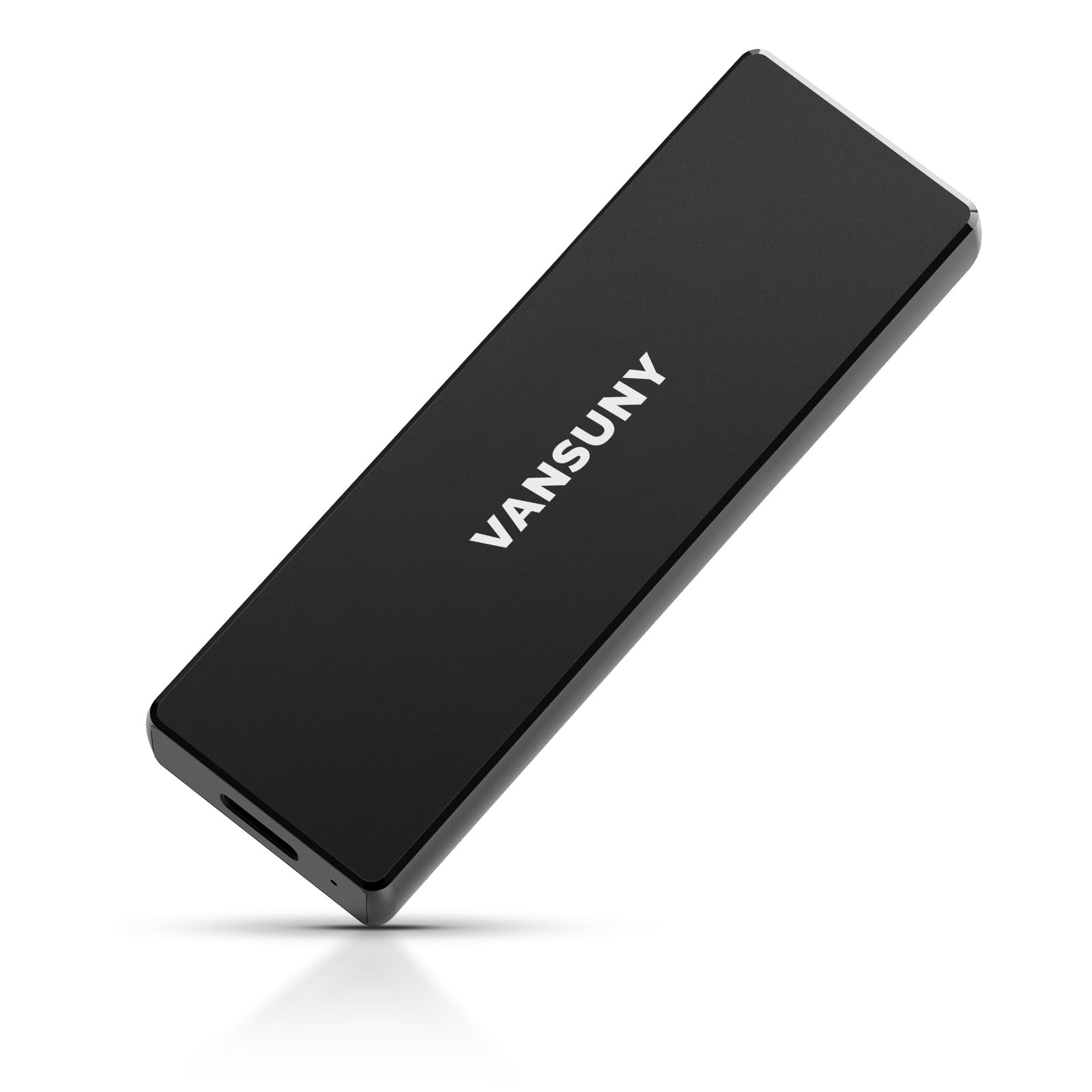 Vansuny SSD 500Go Disque Dur Externe 500Go Vitesse de Lecture 1000Mo/s Mini SSD Portable 500Go Disque Dur Externe USB 3.1 Type C pour PC/Ordinateur de Bureau/Portable/Tablettes/Smartphones