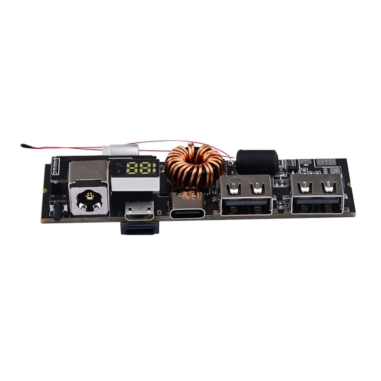 Motortreibermodul, Zweiwe-Schnellladeplatine For E Stromversorgungsmodule, DIY-Motherboard-Set, PD100W-Powerbank, 6-Schnittstelle,für 3D-Drucker und mehr