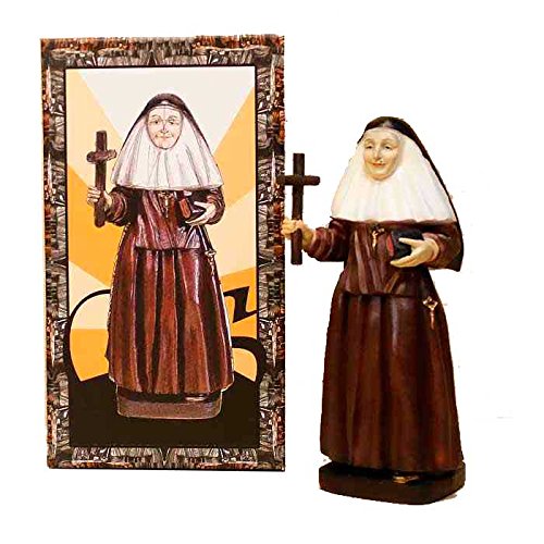 Trofeos Cadenas | SOR Ángela de la Cruz. Figura Religiosa, en Resina, de 20 cm con Caja Decorada.