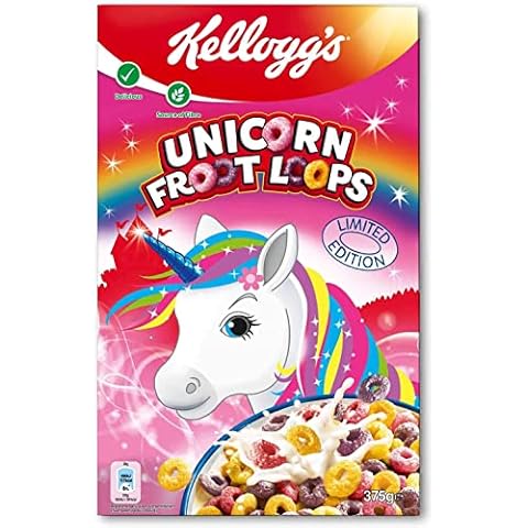 Kellogg's Unicorn Froot Loops Limited Edition Cereal 375g Cover