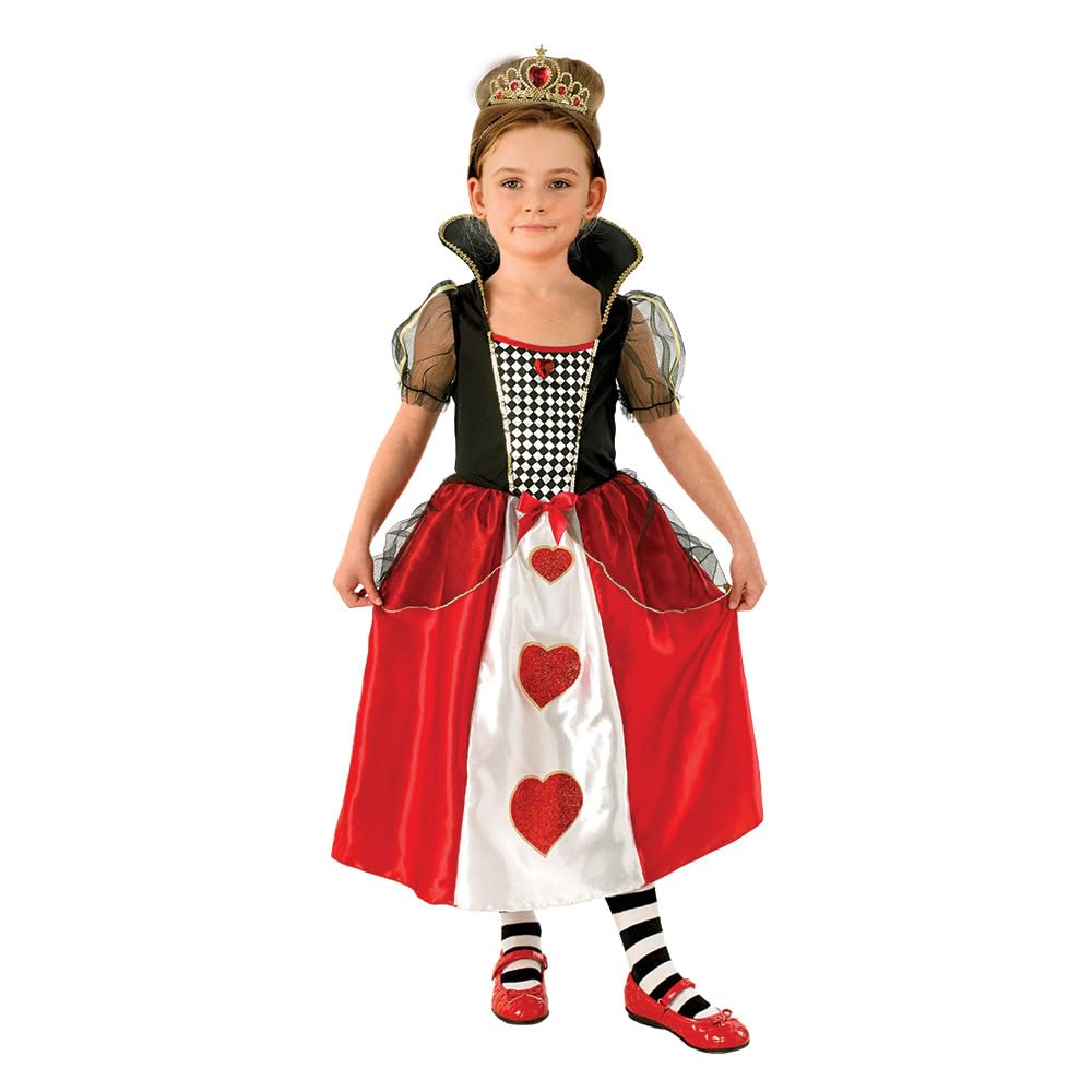 Mad Toys Girls Mad Toys Queen of Hearts Book Week Costumes for Kids Costumes