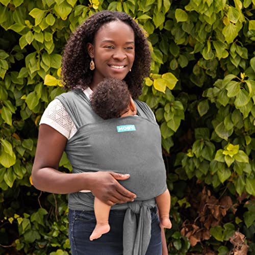 Moby Wrap Baby Carrier | Element | Baby Wrap Carrier For Newborns & Infants | #1 Baby Wrap | Baby Gift | Keeps Baby Safe & Secure | Adjustable For All Body Types | Perfect For Mom & Dad | Asphalt #TOP5