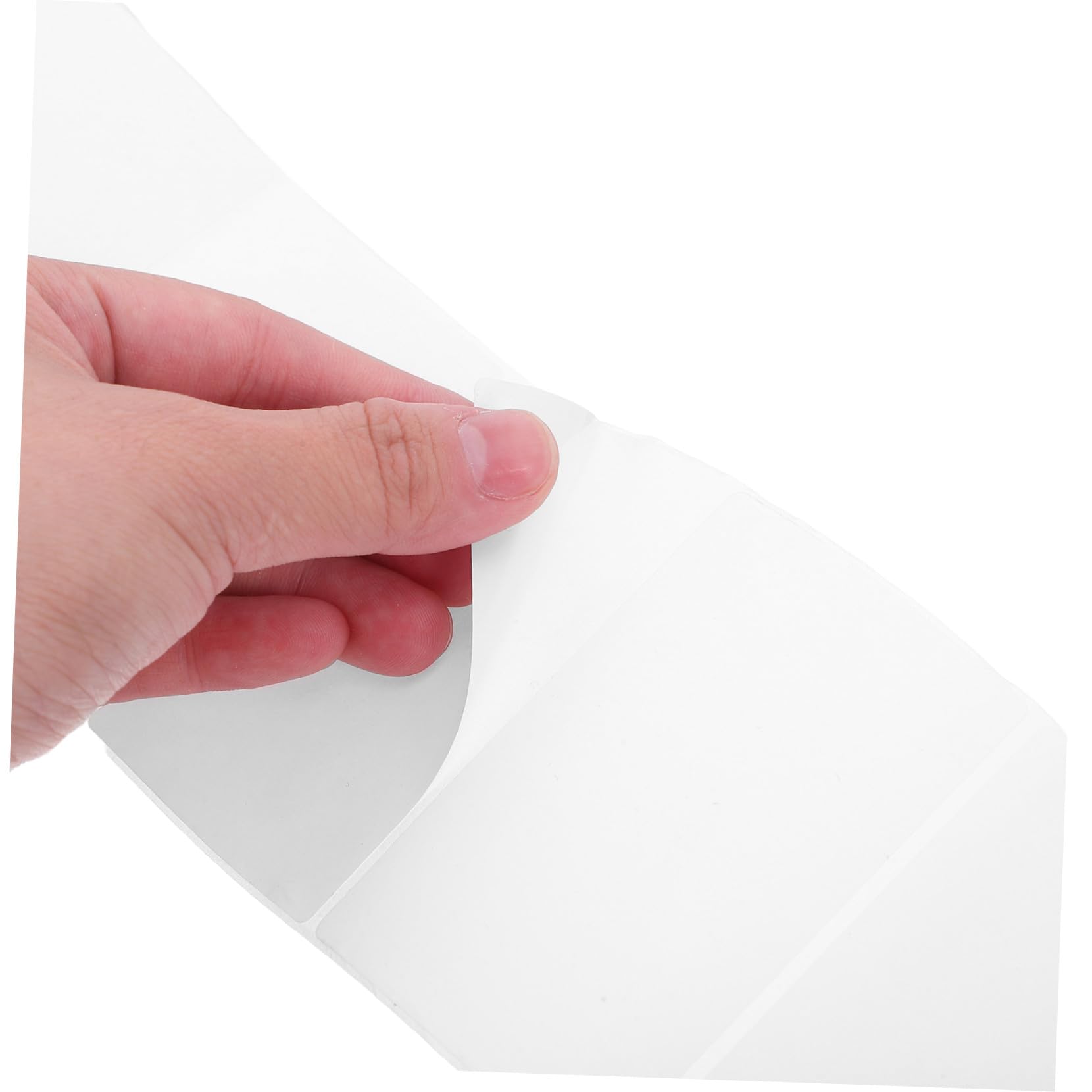 SOLUSTRE Etichette Bianche Adesive Etichette Autoadesive Stampabili Carta Adesiva Bianca per Stampante Adesivi per Alimenti da Congelatore e Barattoli di Conserve Design Compatibile