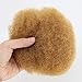 ZigZag Hair Afro Kinky Bulk Human Hair Brown #27 Color 30Gram Tight Kinky Bulk Afro Hair Ideal for Making or Repairing Permanent Dreadlocks,Twists and Braids (8inch, #27 Color)