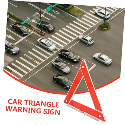 Triángulo de señalización plegable para emergencia vial miniatura 3
