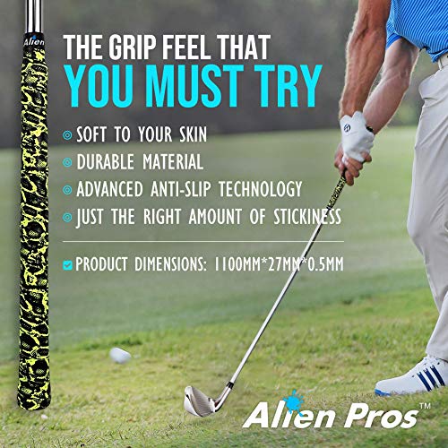 Alien Pros Golf Grip Wrapping Tapes (16-Pack), Innovative Golf Club Grip Solution - Image 4