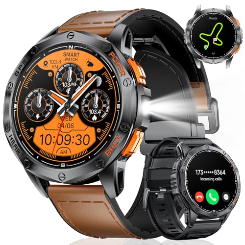 LIGE 1,43' AMOLED Reloj Inteligente Hombre con...