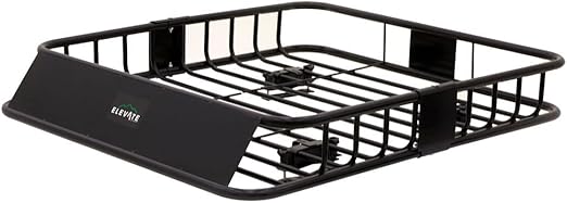 48.5" Roof Luggage Cargo Storage Rack with Wind Fairing